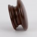 Knob style A 55mm walnut lacquered wooden knob